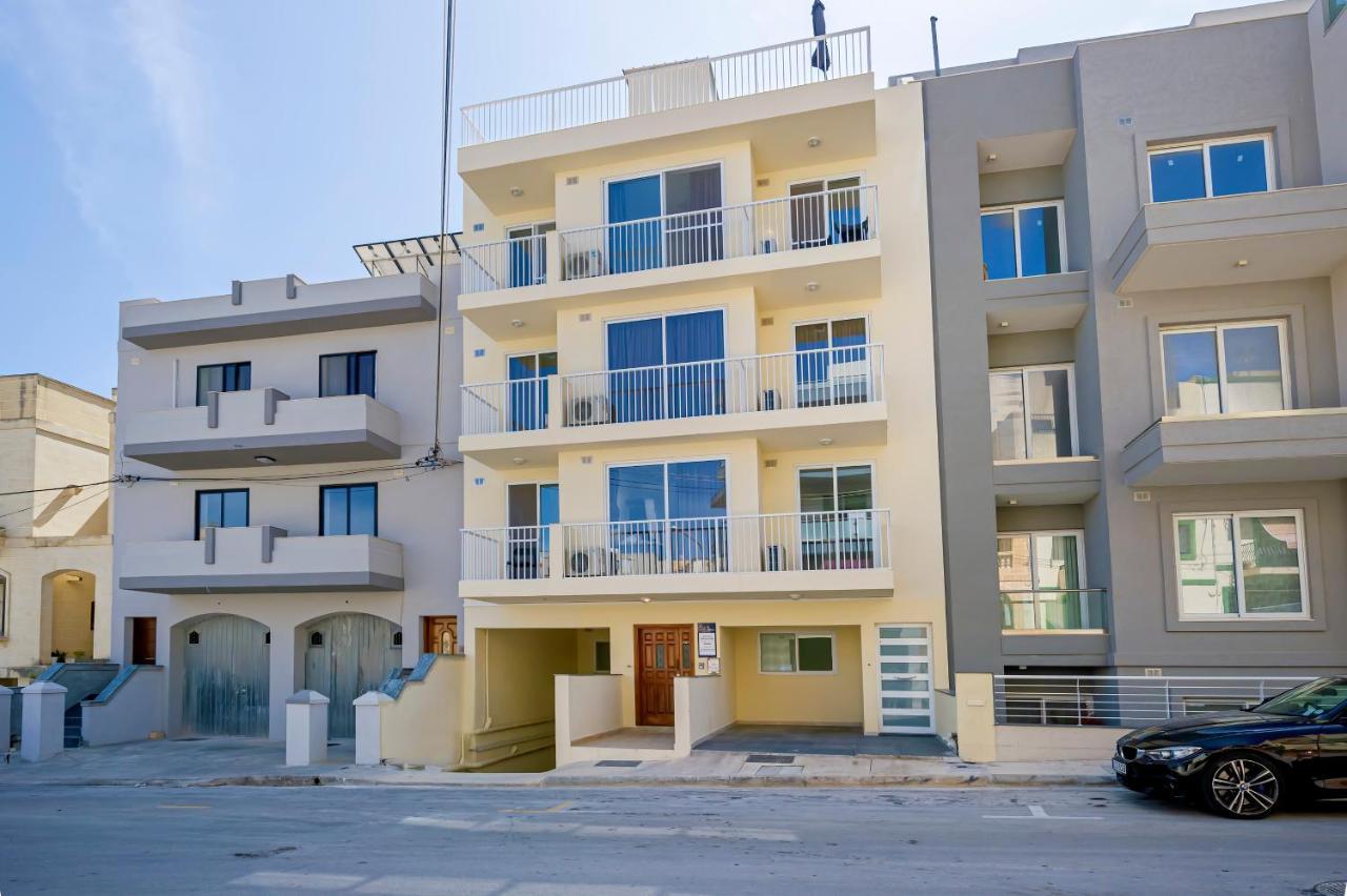 Summer Breeze Penthouse With Private Hot Tub & Terrace With Panoramic Views, By Getawaysmalta Mellieħa Exterior foto